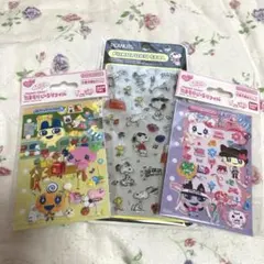 たまもりシールリフィル　たまごっち ＆ スヌーピー ぷくぷくシール