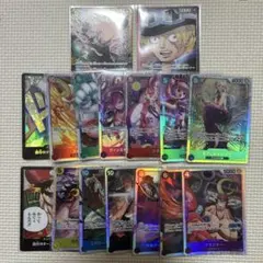 ワンピースカード LパラレルsecSR16枚セット