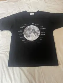 CIAOPANIC TYPY 月面プリント Tシャツ ブラック