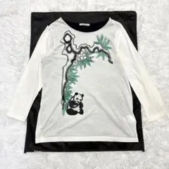 Vivienne tam パンダプリント　カットソー　長袖 ロンT ホワイトのサムネイル