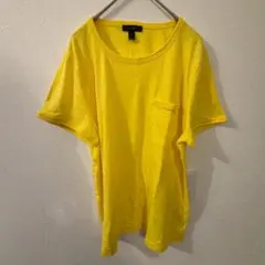 J.CREW イエロー XL Tシャツ ポケット付きのサムネイル