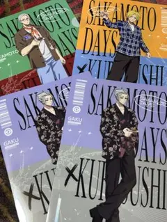 SAKAMOTO DAYS クリアファイルセット くら寿司 4枚セット