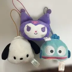 サンリオ ポチャッコ クロミ ハンギョドン ぬいぐるみストラップ