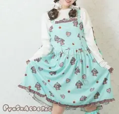 ①★ACDCRAG チェリーパピー キャミソール ワンピース ミント 新品未使用