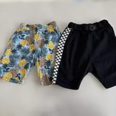 男の子　ハーフパンツ　2点セット　110cm