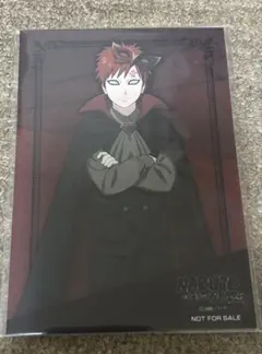 NARUTO プリンセスカフェ 特典 ブロマイド 我愛羅