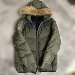 PUMA ダウンジャケット オリーブグリーン