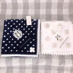 アンテプリマ　ANTEPRIMA タオルハンカチ　パンダ柄　新品　タグ付き
