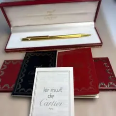 Cartier マストドゥカルティエ トリニティボールペン ゴールドのサムネイル