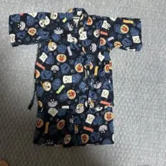 値下げ！アンパンマン　甚平　紺　80センチ