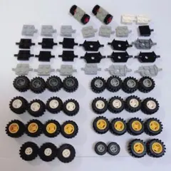 LEGO 正規品 タイヤパーツ 大量 タイヤ 車 レゴ ブロック (439)