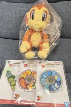 ポケモン 一番くじ ぬいぐるみ ラバーチャーム 3点セット - メルカリ