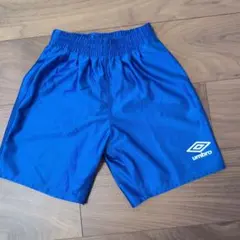 umbro ハーフパンツ 青 140