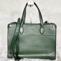 フルラ FURLA ハンド ショルダー バッグ レザー グリーン 2wayのサムネイル