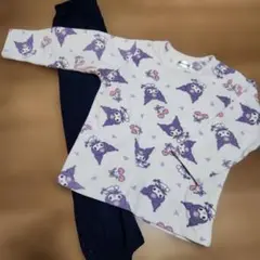 Kuromi パジャマ 110cm 紫