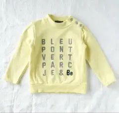 BeBe べべ　刺繍　長袖トレーナー　100cmのサムネイル