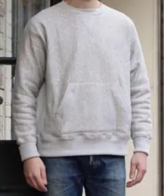 Sanca サンカ ダブルフェイス 前V スウェット size 3