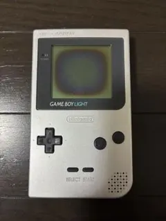 ジャンクGAME BOY LIGHT シルバー 本体