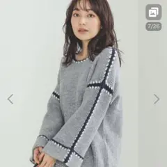 beams トップス　ニット