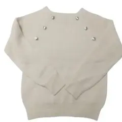 anySiS オンワード樫山 リブ編みニット長袖 size 0