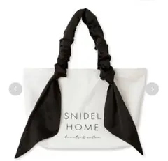 SNIDEL HOME オーガニックキャンバストートBIG ブラックのサムネイル