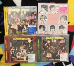 なにわ男子 HARD WORK CD 4枚セット