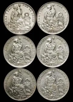 ペルー 1ソル銀貨 1926 UN SOL - メルカリ