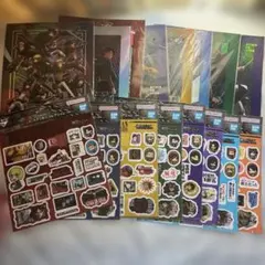 이치방쿠지 進撃の巨人 オーロラポスター ステッカーコレクション コンプセット