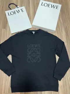 【極美品】LOEWE アナグラム スウェット ブラックのサムネイル