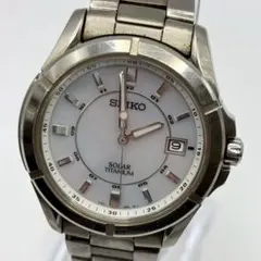 【稼働/ソーラー】SEIKO チタンV145-0AX0 レディース腕時計のサムネイル