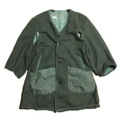 50s U.S ARMY over coat wool liner カーキ S