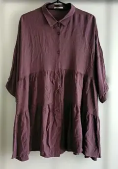 CRAFT STANDARD BOUTIQUE ティアードシャツ パープル