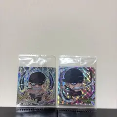 ワンピース大海賊シールウエハースLOG.6 ロロノア・ゾロ　シークレット　セット