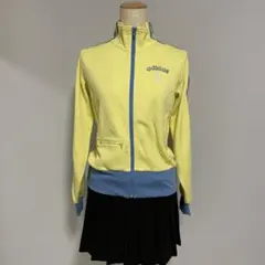 Y2K 平成　adidas ギャル　ジャージ　トラックジャケット　グランジ　国旗