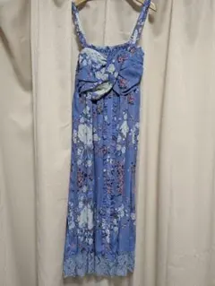 axes femme　花柄キャミワンピース