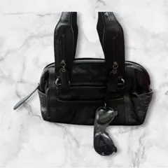 【SEE BY CHLOE】シーバイクロエ　ミニボストンバッグ　YK2 袋付き