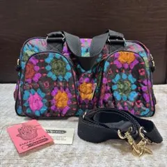 LeSportsac×MANOUSHコラボ ボストンバッグ ショルダー付 レスポ