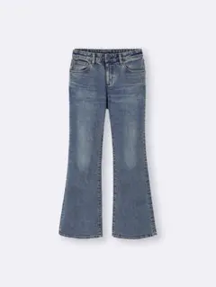 GU スリムフレアジーンズ