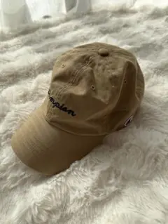 Champion ベージュキャップ　レディース