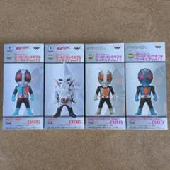 仮面ライダー ワールドコレクタブルフィギュア 4種セット