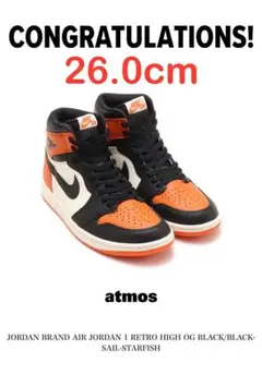 NIKE AIR JORDAN 1 RETRO HIGH OG シャタバ