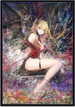 遊戯王 紅涙の魔ラクリモーサ スリーブ - メルカリ