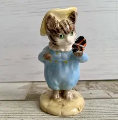 こねこのトムとちょうちょ ピーターラビット フィギュリン 置物 - メルカリ