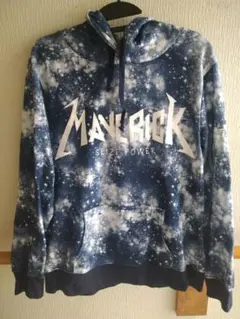MAVERICK 宇宙柄パーカー　ジャングルストーム