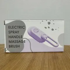 スチーム付きブラシUSB充電　パープル