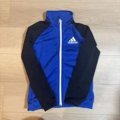 p*0様 adidas キッズジャージ ブルー ネイビー130 アディダスジャー