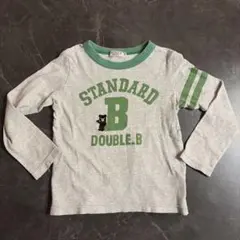 110【ミキハウス】DOUBLE.B 長袖カットソー