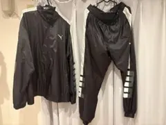 PUMA ブラック ジャージセット XL、L