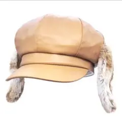 ❤︎値下げ❤︎USJ ユニバ スヌーピー キャスケット 帽子 ベージュ もこもこ