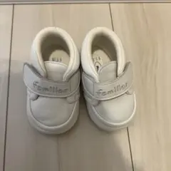 familiar ファーストシューズ ホワイト　11.5センチ